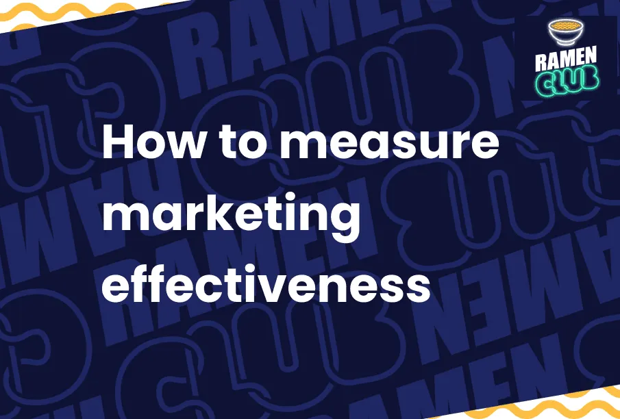 How To Measure Marketing Effectiveness cover image